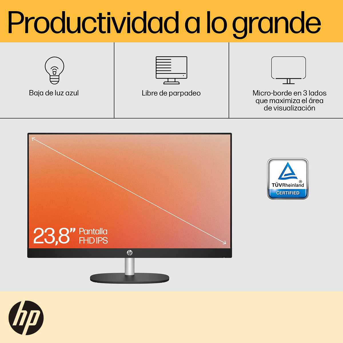 Todo En Uno HP 24-cr0017la AMD Ryzen 5 512GB SSD 8GB Ram 23.8